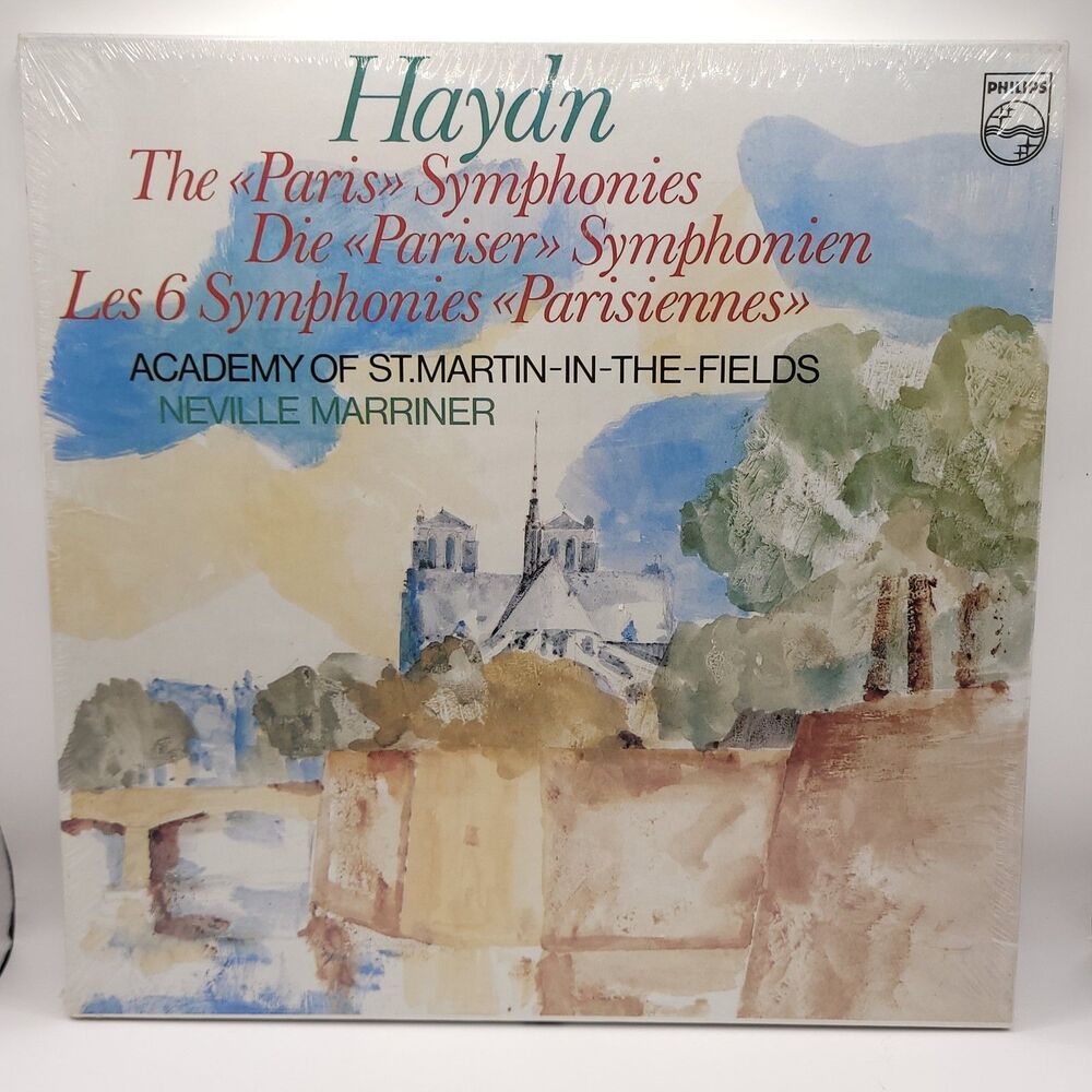 New Haydn The Paris Symphonies Academy St. Martin-in-the-Fields Marriner Vinyl